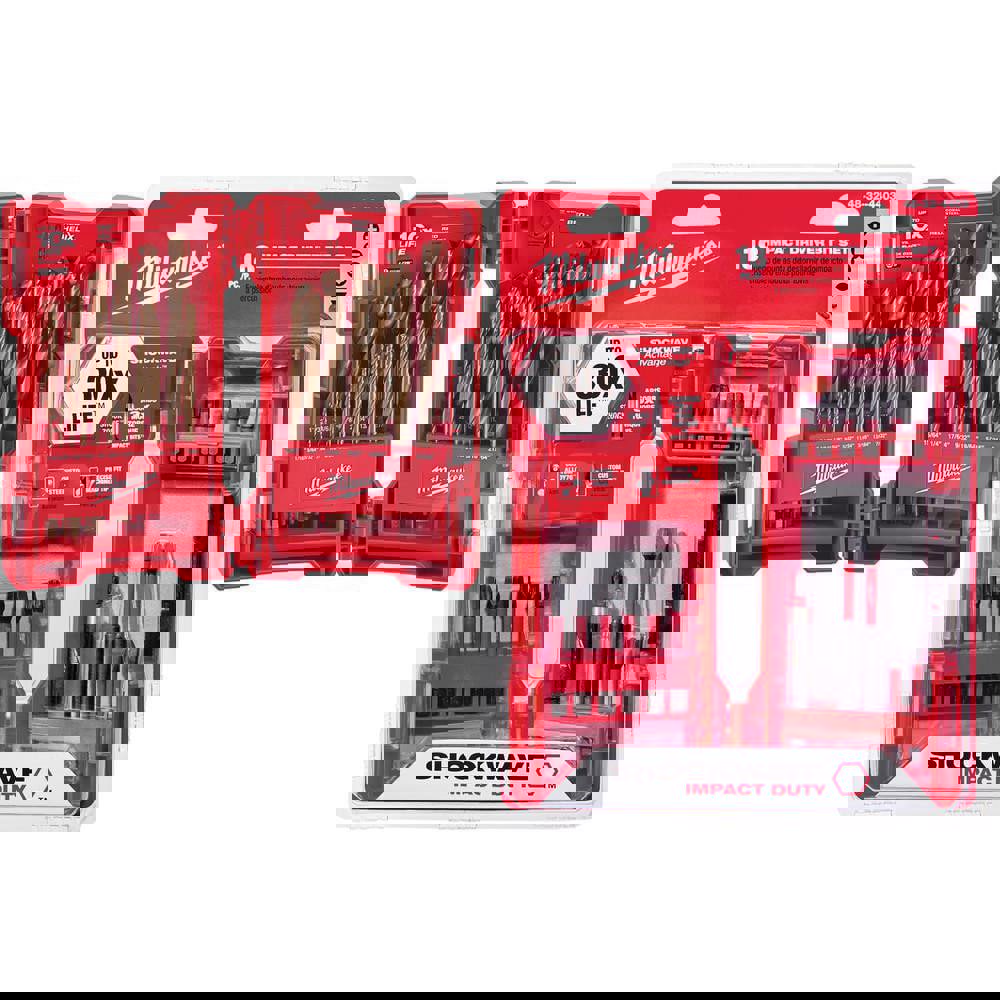 Drill Bit Set: Maintenance Length Drill Bits, 135 °, Cobalt